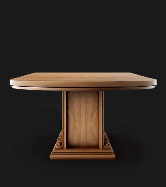 Round Steel Tea Table